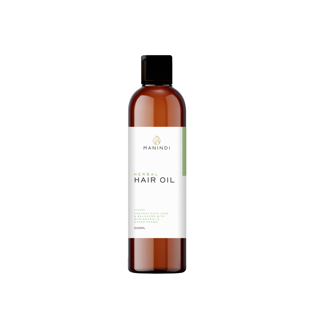 Manindi Ayurvedic Hair Oil – Pure Herbal Hair Oil for Hair Growth